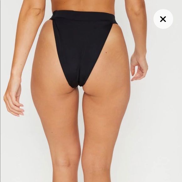 Two piece black and gold bikini - Picture 2 of 3